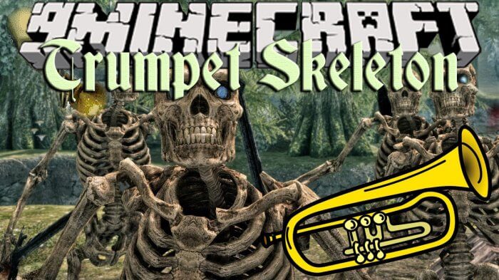 Trumpet Skeleton для Майнкрафт 1.12.2