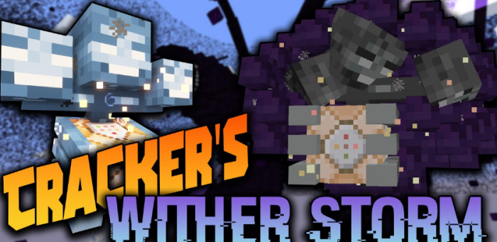 Cracker’s Wither Storm для Майнкрафт [1.19.3, 1.19.2, 1.19]