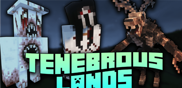 Tenebrous Lands для Майнкрафт [1.19.2, 1.18.2]