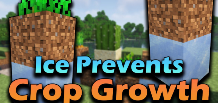 Ice Prevents Crop Growth для Майнкрафт [1.19.4, 1.19.3, 1.19.2]