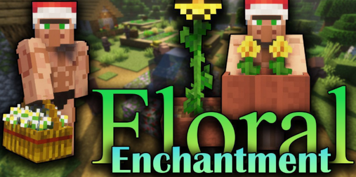 Floral Enchantment для Майнкрафт [1.19.4, 1.19.3, 1.19.2]