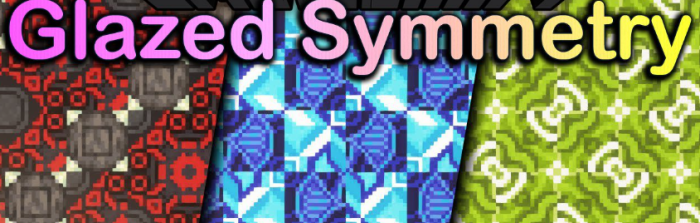 Glazed Symmetry для Майнкрафт 1.16.5