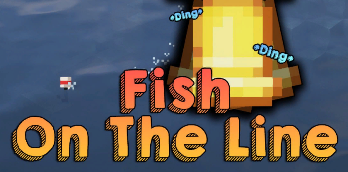 Fish On The Line для Майнкрафт [1.20.1, 1.20, 1.19.4]