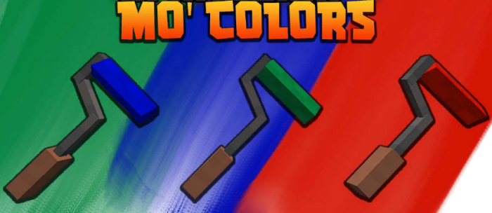 Mo’ Colors для Майнкрафт [1.20.1, 1.20, 1.19]