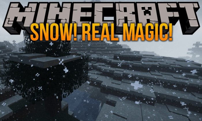 Snow! Real Magic! для Майнкрафт [1.20.1, 1.20]