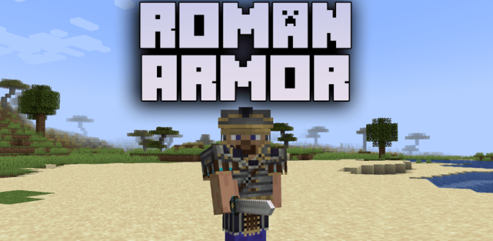Roman Armor для Майнкрафт [1.19.4, 1.19.3]