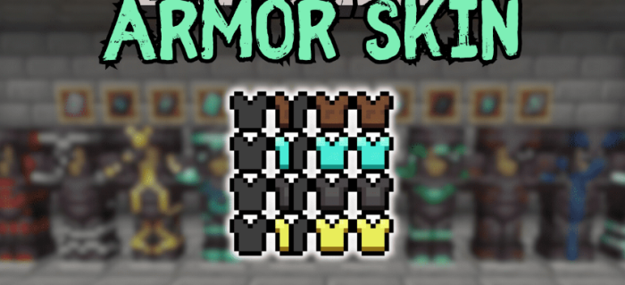 Armor Skin для Майнкрафт [1.20.1, 1.20]