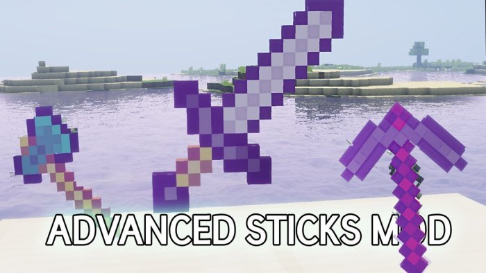 Advanced Sticks для Майнкрафт [1.20.2, 1.19.4, 1.19.3]