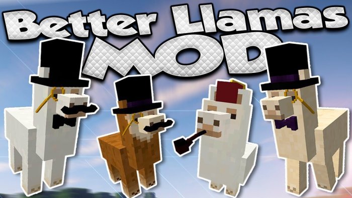 Better Than Llamas для Майнкрафт [1.20.2, 1.20.1, 1.19.4]