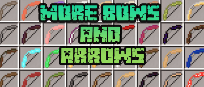 More Bows And Arrows для Майнкрафт [1.20.2, 1.20.1, 1.19.2]