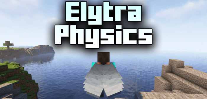 Elytra Physics для Майнкрафт [1.20.2, 1.20.1, 1.20]