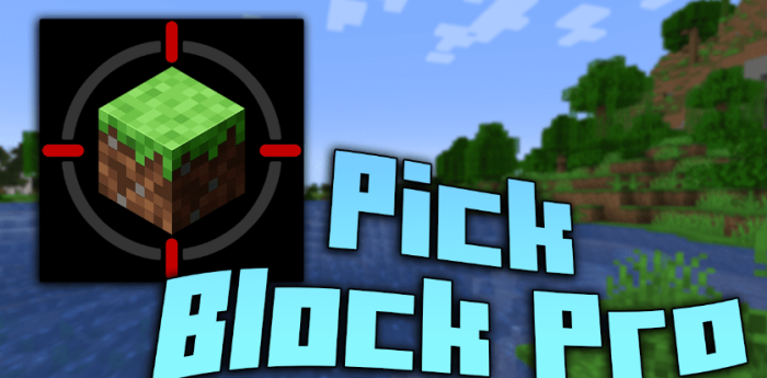 Pick Block Pro для Майнкрафт [1.20.4, 1.20.3, 1.20.2]