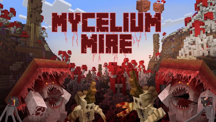 Mycelium Mire для Майнкрафт [1.19.2, 1.19.1]