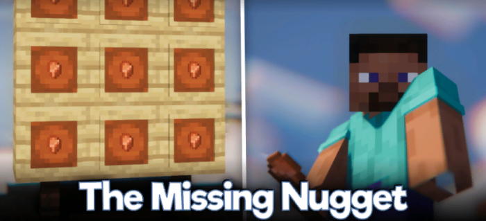 The Missing Nugget для Майнкрафт [1.20.4, 1.20.1, 1.19.4]