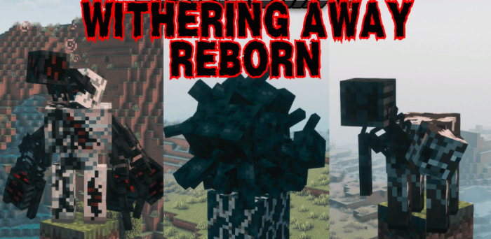 Withering Away: Reborn для Майнкрафт [1.20.1, 1.19.2]