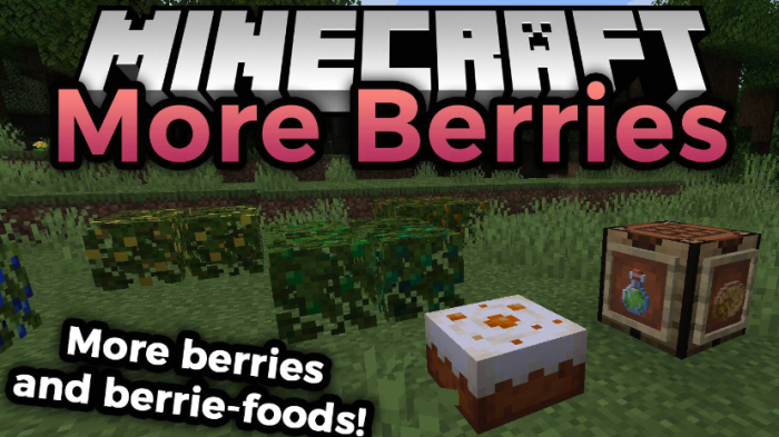 More Berries для Майнкрафт [1.20.6, 1.20.4, 1.20.2]
