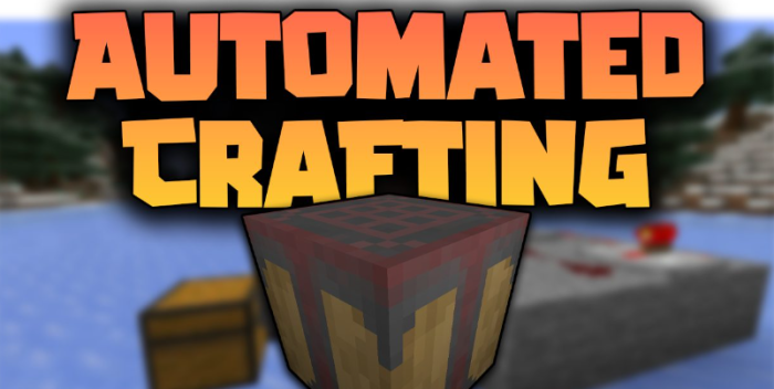 Automated Crafting для Майнкрафт [1.20.6, 1.20.4]