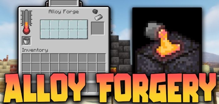 Alloy Forgery для Майнкрафт [1.21, 1.20.4, 1.20.1]