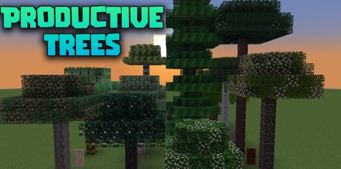 Productive Trees для Майнкрафт [1.21, 1.20.1]