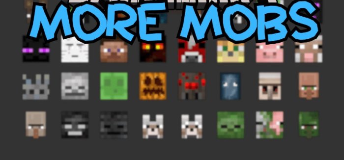 More Mobs для Майнкрафт [1.21, 1.20.4, 1.20.2]