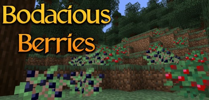 Bodacious Berries для Майнкрафт [1.21, 1.20.2, 1.20.1]