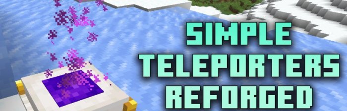 Simple Teleporters Reforged для Майнкрафт [1.21, 1.20.4]