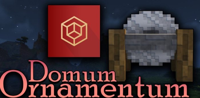 Domum Ornamentum для Майнкрафт [1.21.1, 1.21, 1.20.4]