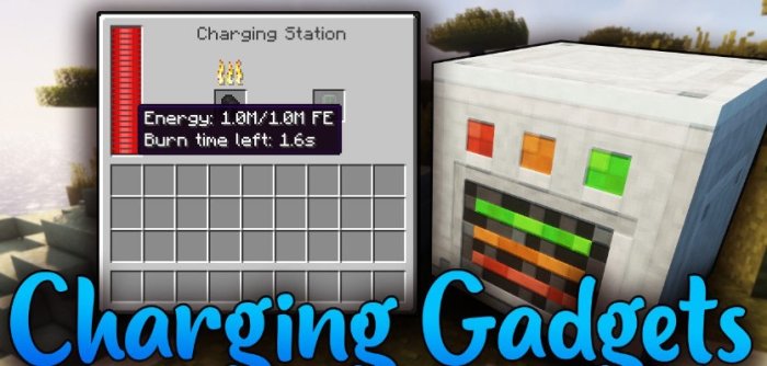 Charging Gadgets для Майнкрафт [1.21.1, 1.21, 1.20.6]