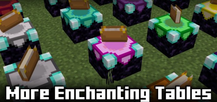 More Enchanting Tables для Майнкрафт [1.21.1, 1.21]