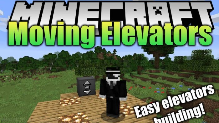 Moving Elevators для Майнкрафт [1.21.1, 1.21., 1.20.6]