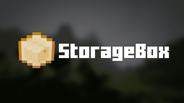 StorageBox для Майнкрафт [1.21.1, 1.21, 1.20.6]