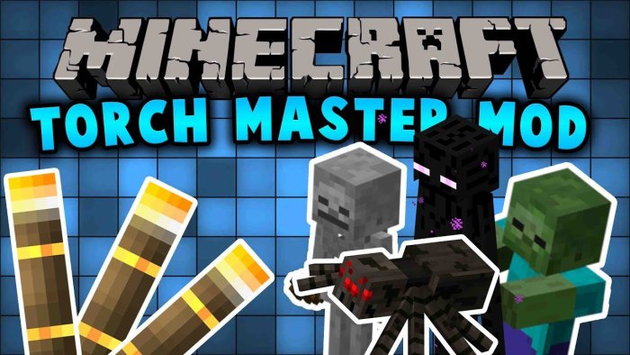 TorchMaster для Майнкрафт [1.21.1, 1.21, 1.20.1]