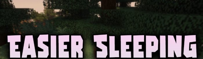 Easier Sleeping для Майнкрафт [1.21.1, 1.21]