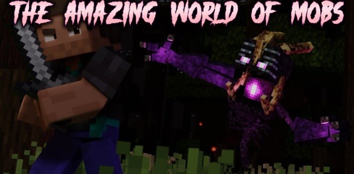 The Amazing World Of Mobs для Майнкрафт [1.19.2, 1.19.1]