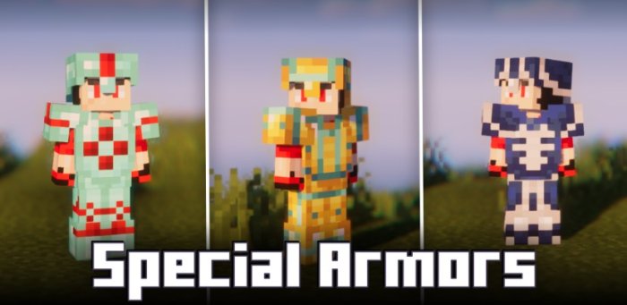 Special Armors для Майнкрафт [1.21.1, 1.21, 1.20.4]