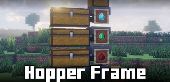 Hopper Frame для Майнкрафт [1.21.1, 1.21, 1.20.6]