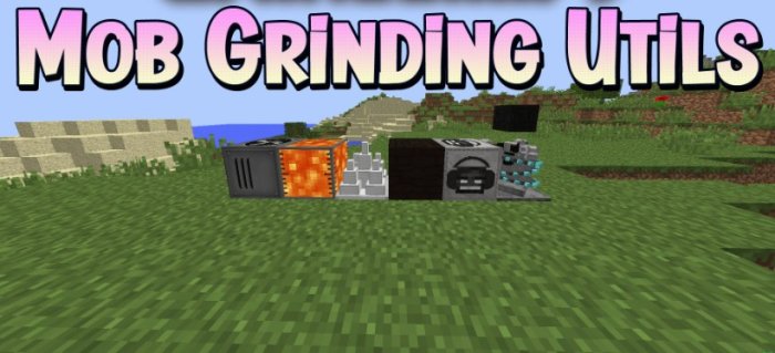 Mob Grinding Utils для Майнкрафт [1.21.1, 1.21, 1.20.4]