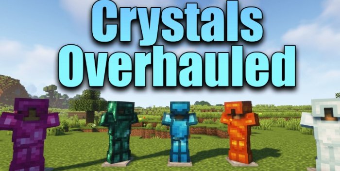 Crystals Overhauled для Майнкрафт [1.21.1, 1.21]