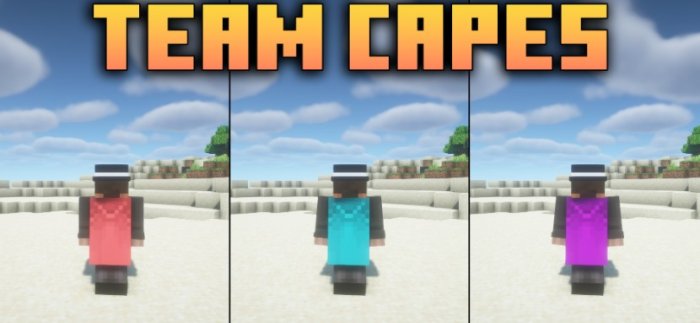 Team Capes для Майнкрафт [1.21.1, 1.21, 1.20.6]