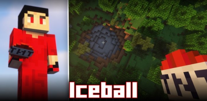 Iceball для Майнкрафт [1.21.1, 1.21, 1.20.6]