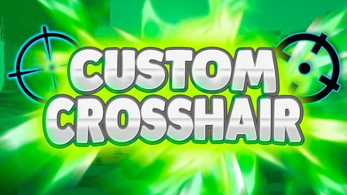 Custom Crosshair для Майнкрафт [1.21.3, 1.21.1, 1.21]