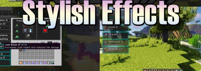 Stylish Effects для Майнкрафт [1.21.3, 1.21.1, 1.20.4]