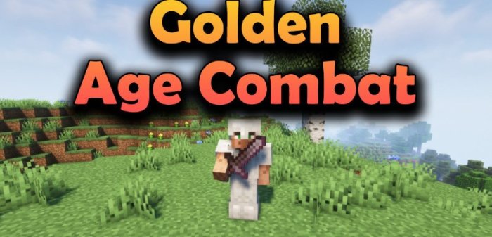 Golden Age Combat для Майнкрафт [1.21.3, 1.21.1, 1.21]