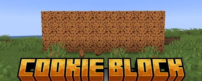 Cookie Block для Майнкрафт [1.21.4, 1.21.3, 1.21.1]