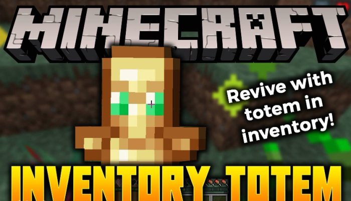 Inventory Totem для Майнкрафт [1.21.5, 1.21.4, 1.21.3]