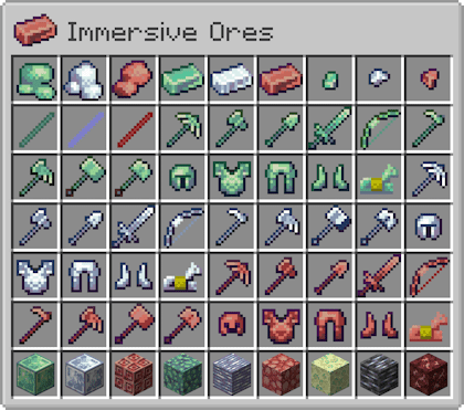 Immersive Ores для Майнкрафт [1.21.5, 1.21.4, 1.21.3]