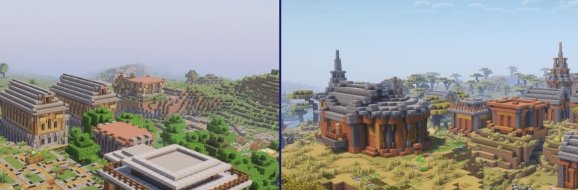 Lio’s Overhauled Villages для Майнкрафт [1.21.5, 1.21.4, 1.21.1]