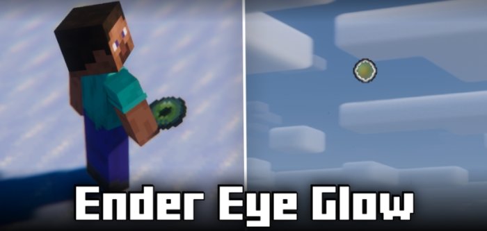 Ender Eye Glow для Майнкрафт [1.21.1, 1.21]