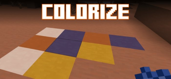Colorize для Майнкрафт [1.21.5, 1.21.1, 1.21]
