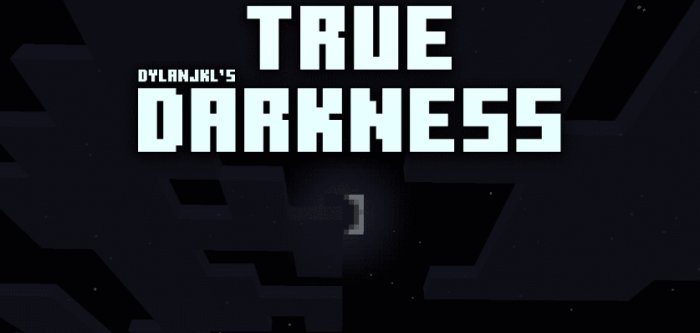 Dylanjkl’s True Darkness для Майнкрафт [1.21.5, 1.21.4, 1.21.1]
